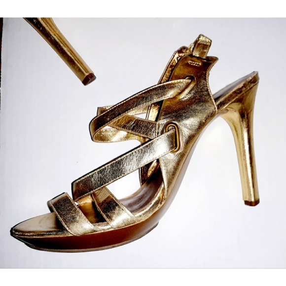 Diane Von Furstenberg Strappy Platform Slingback - Picture 8 of 15